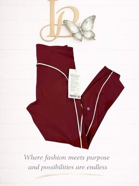 Lululemon NWT SIZE 8  25” Wunder Train no line piped